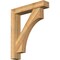 Ekena Millwork Westlake Block Rough Sawn Bracket w/ Offset Brace, Western Red Cedar, 6"W x 30"D x 36"H BKT0604X30X36WTL05RWR - alternate 1